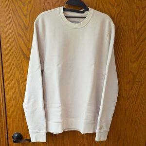 Outerknown - Sunday Sweatshirt - Men's Size M - Color / Natural (Off White)